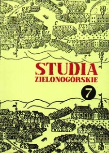 Studia Zielonog&oacute;rskie: tom VII