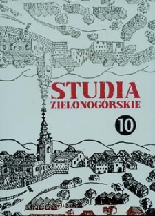 Studia Zielonog&oacute;rskie: tom X