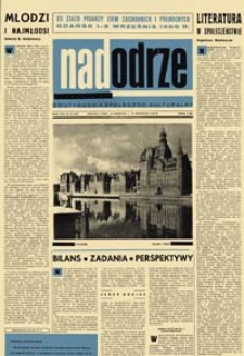 Nadodrze: dwutygodnik społeczno-kulturalny, nr 18 (30 sierpnia - 12 września 1969)