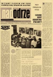 Nadodrze: dwutygodnik społeczno-kulturalny, nr 22 (25 października - 7 listopada 1969)