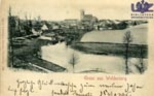 Dobiegniew / Woldenberg N.-M.; Gruss aus Woldenberg