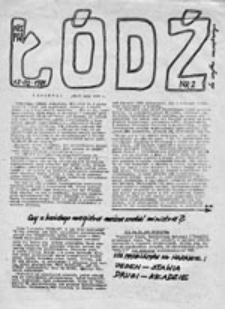 Łódź, nr 2 (12.02.1981)