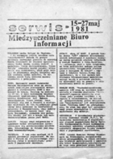 Serwis Informacyjny Sekcji Informacji Miedzyuczelnianego Komitetu Strajkowego, nr 3 (20 listopada 1981)