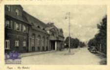 Żagań / Sagan; Der Bahnhof