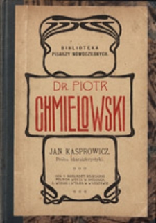 Jan Kasprowicz. Próba charakterystyki