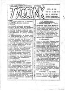 Tygodnik: pismo Niezależnego Zrzeszenia Student&oacute;w UJ: wydanie strajkowe, nr 3 (22.XI.81)