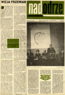 Nadodrze: dwutygodnik społeczno-kulturalny, nr 11 (24 maja-6 czerwca 1970)