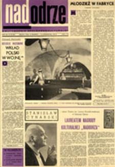 Nadodrze: dwutygodnik społeczno-kulturalny, nr 20 (27 września-10 października 1970)