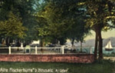 Stara Wieś / Alte F&auml;hre; Alte Fischerh&uuml;tte b. Neusalz a/Oder