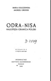 Odra-Nisa: najlepsza granica Polski
