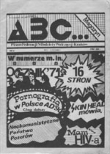 ABC magazyn: pismo Federacji Młodzieży Walczącej, nr 41 (maj-czerwiec)