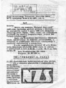 Bakcyl: głos wolnego SGPISU, nr 1 (październik 1986)