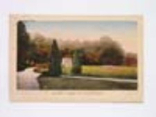 Głogów / Glogau;Anlagen mit Goethe - Tempel