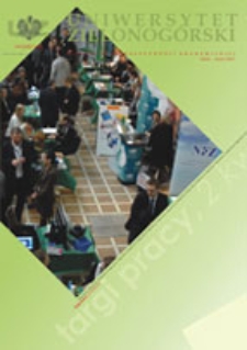 Uniwersytet Zielonog&oacute;rski, 2009, nr 3 (marzec)