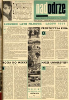 Nadodrze: dwutygodnik społeczno-kulturalny, nr 13 (20 czerwca - 3 lipca 1971)