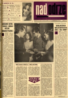 Nadodrze: dwutygodnik społeczno-kulturalny, nr 21 (10-23 października 1971)