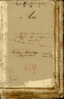Deklarations=Register pro 1836 für den Weinsteuer Bezirk Beuthen an der Oder