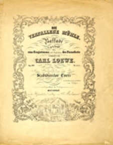 Die Verfallene Mühle: Ballade von J.N. Vogl eine Singstimme mit Begleitung des Pianoforte, op. 109