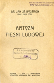 Artyzm pieśni ludowej