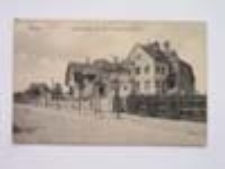 Głogów / Glogau; Villenpartie auf der Lindenruherstrasse; ul. Budowlanych