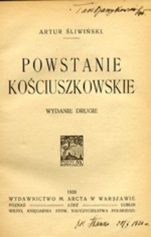 Powstanie Kościuszkowskie