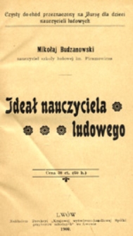 Ideał nauczyciela ludowego