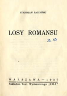 Losy romansu
