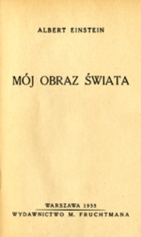 Mój obraz świata