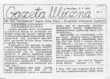Gazeta Uliczna, nr 1 (28 IV 1988)