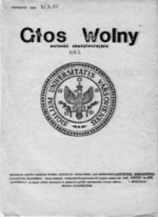 Głos Wolny Wolność Ubezpieczający, nr 2 (31.X.80)