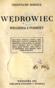 Wędrowiec: wrażenia z podróży