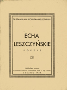 Echa leszczyńskie