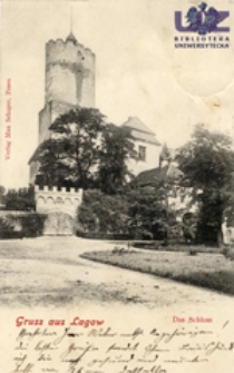 Łagów / Lagow; Gruss aus Lagow: Das Schloss