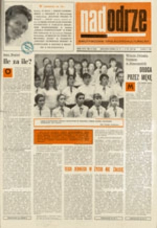 Nadodrze: dwutygodnik społeczno-kulturalny, nr 11 (21.V. - 3.VI.1972)