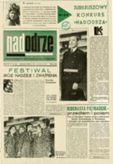 Nadodrze: dwutygodnik społeczno-kulturalny, nr 14 (2.VII.-15.VII.1972)