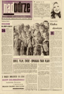 Nadodrze: dwutygodnik społeczno-kulturalny, nr 18 (27.VIII.- 9.IX.1972)