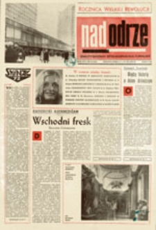 Nadodrze: dwutygodnik społeczno-kulturalny, nr 23 (5.XI.-18.XI.1972)