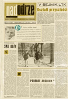 Nadodrze: dwutygodnik społeczno-kulturalny, nr 24 (19.XI.- 2.XII.1972)