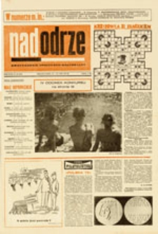 Nadodrze: dwutygodnik społeczno-kulturalny, nr 16 (12 - 25.VIII. 1973)