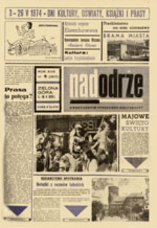 Nadodrze: dwutygodnik społeczno-kulturalny, nr 9 (5.-18.V.1974)