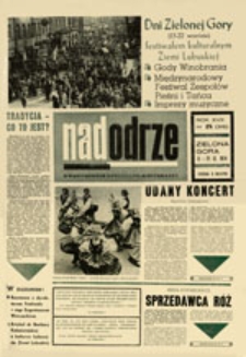 Nadodrze: dwutygodnik społeczno-kulturalny, nr 18 (8 - 21 IX.1974)