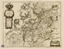 DUCATUS SILESIAE GLOGANI Vera Delineatio Secunda cura ac labore confecta A Iona Sculteta Sprotta Silesio