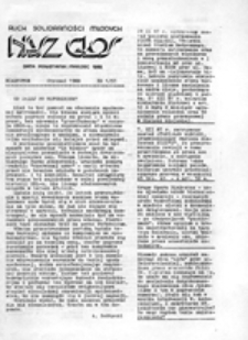 Nasz głos: pismo młodzieży Ziem Wschodnich, nr 3 (43) '86