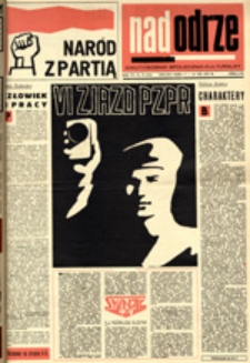 Nadodrze: dwutygodnik społeczno-kulturalny, nr 25 (5-18 grudnia 1971)