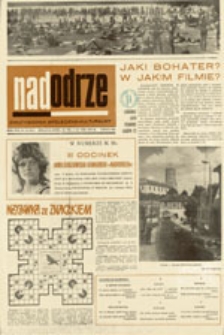 Nadodrze: dwutygodnik społeczno-kulturalny, nr 16 (30.VII.-12.VIII.1972)