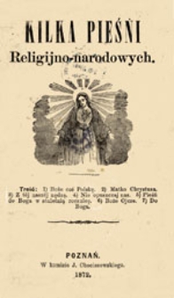 Kilka pieśni religijno-narodowych