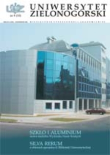 Uniwersytet Zielonogórski, 2002, nr 8 (październik)