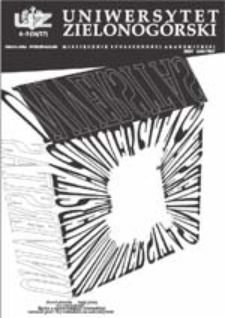 Uniwersytet Zielonogórski, 2003, nr 4/5 (kwiecień-maj)
