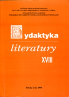 Dydaktyka Literatury, t. 18