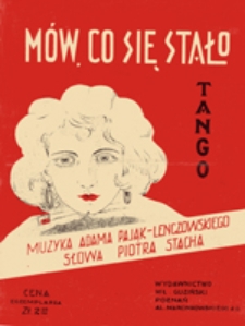 Mów, co się stało: tango